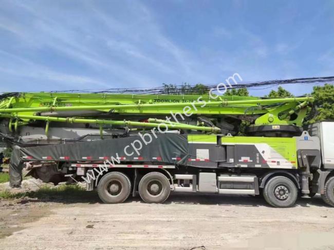 2019 Zoomlion 63m Used Concrete Pump Truck Mercedes Benz