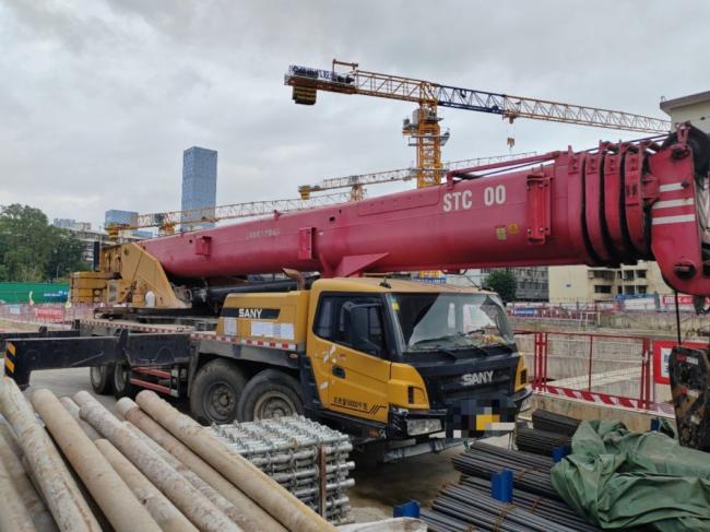2017 Sy 80ton Used Truck-Mounted Telescopic Crane Construction Machinery Hoist Crane