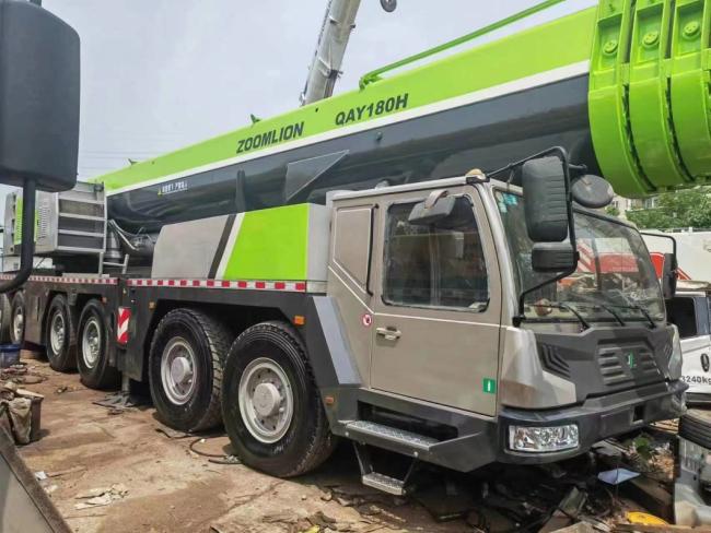 2010 Renovated Condition Zoomlion 180ton Mobile Crane Hydraulic Truck Crane All Terrain Hydraulic Mobile Crane Superlifte Crane
