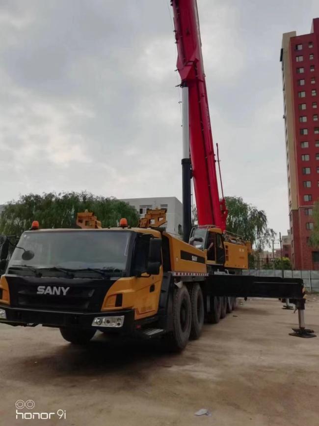 2020 Sy 300ton Used Truck Crane Truck-Mounted Telescopic Crane Construction Machinery Hoist Crane