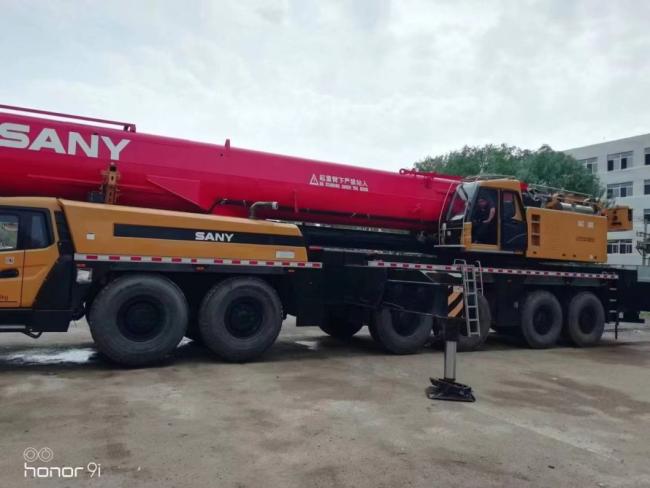 2020 Sy 300ton Used Truck Crane Truck-Mounted Telescopic Crane Construction Machinery Hoist Crane