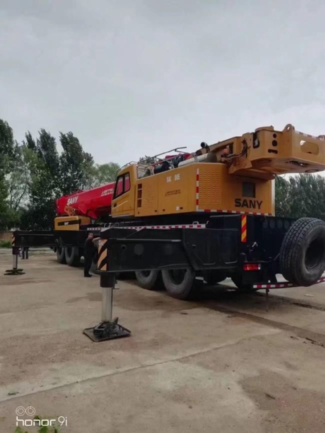 2020 Sy 300ton Used Truck Crane Truck-Mounted Telescopic Crane Construction Machinery Hoist Crane