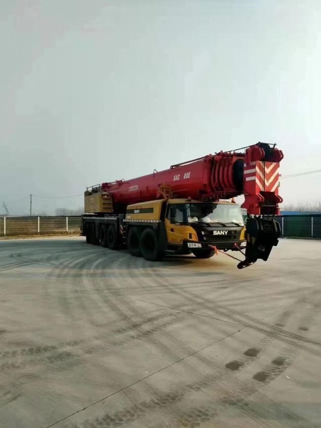 2020 Sy 300ton Used Truck Crane Truck-Mounted Telescopic Crane Construction Machinery Hoist Crane