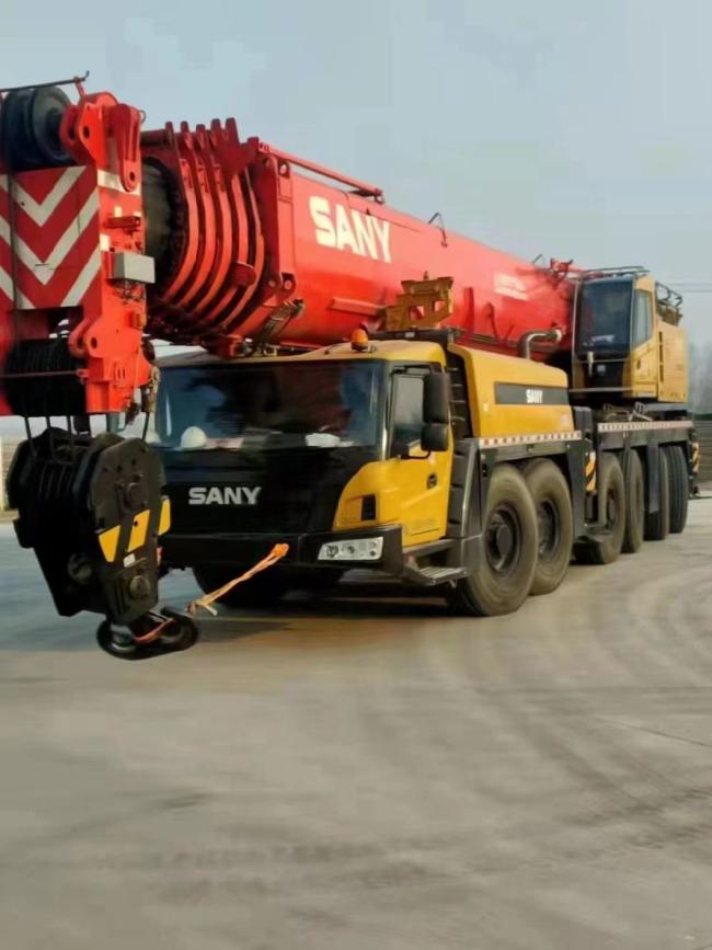2020 Sy 300ton Used Truck Crane Truck-Mounted Telescopic Crane Construction Machinery Hoist Crane
