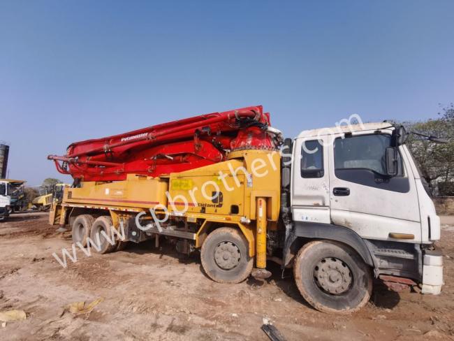 Putzmeister 46m Truck Mounted Concrete Pump Truck Mounted Pump Contractor