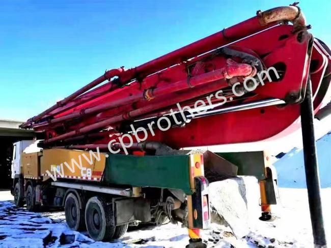 Mobile Pipeline Concrete Pump 2019 Year 56m Boom Pump