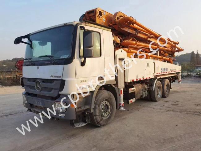2015 Zoomlion 47m Concrete Boom Pump Concrete Pump Truck