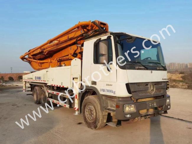 2015 Zoomlion 47m Concrete Boom Pump Concrete Pump Truck