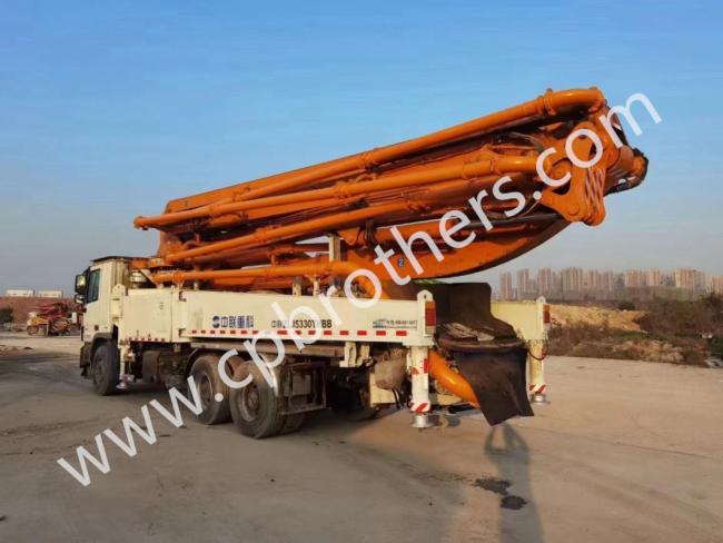 2015 Zoomlion 47m Concrete Boom Pump Concrete Pump Truck