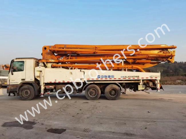 2015 Zoomlion 47m Concrete Boom Pump Concrete Pump Truck