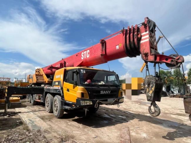 2014 Truck Crane Construction Machinery 75ton Terrian Mobile Crane Used Truck Crane