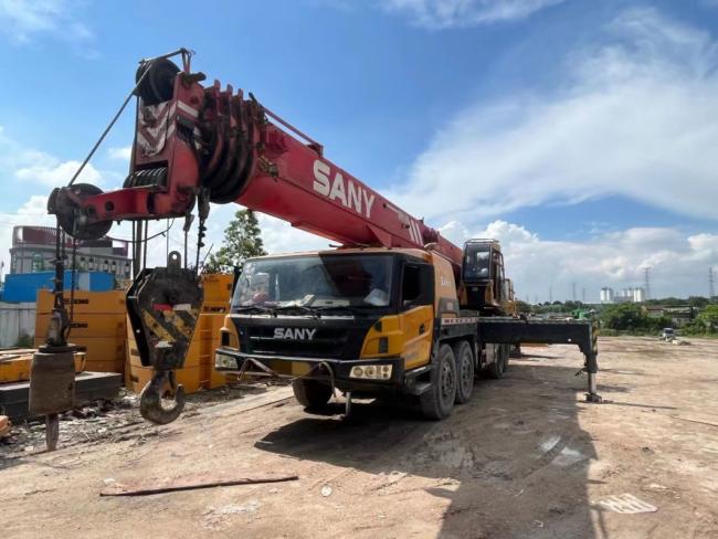 2014 Truck Crane Construction Machinery 75ton Terrian Mobile Crane Used Truck Crane