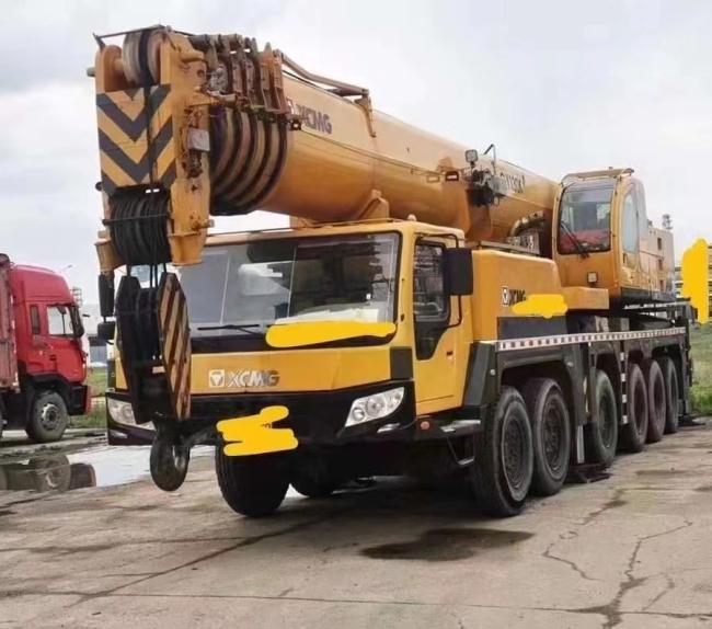 2011 China Top Brand Truck Crane 110t Mobile Crane Hydraulic Crane with New Paints Mercedes-Benz Engin Sell in Best Price
