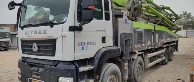 2020 Zoomlion Used Concrere Pump Truck Long Boom Section 63 Meter