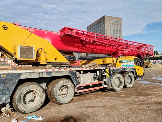2018 Terrian Mobile Crane 80ton Construction Equipment Truck-Mounted Telescopic Crane