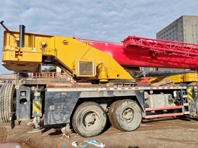 2018 Terrian Mobile Crane 80ton Construction Equipment Truck-Mounted Telescopic Crane