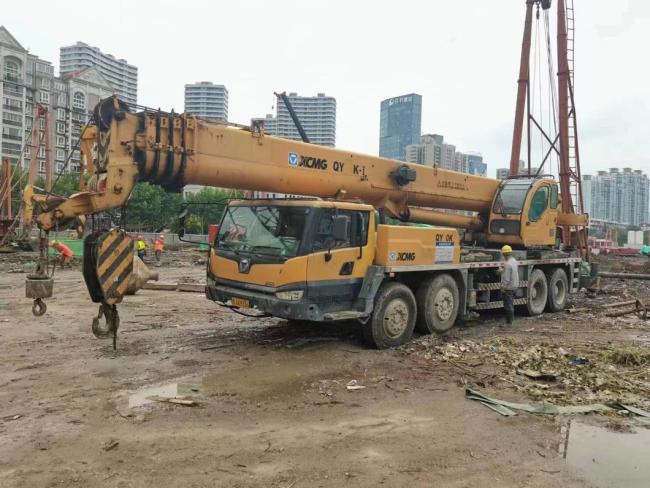 2014 Xg Hydraulic Crane Terrian Mobile Crane Used Heavy Equipment Truck Crane