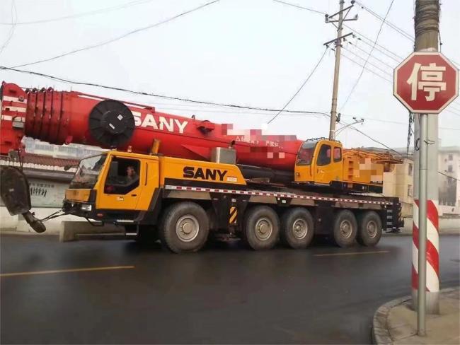Big Construction Project 220t All Terrain Crane Mobile Crane Used Heavy Equipments