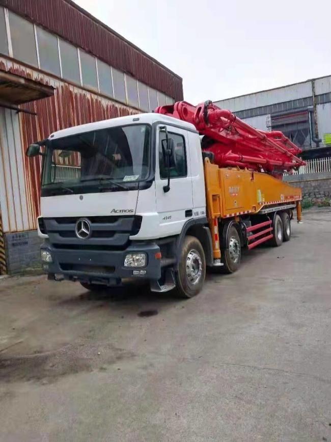 2012 Second Hand 52m Truck Mounted Pump Mercedes Benz