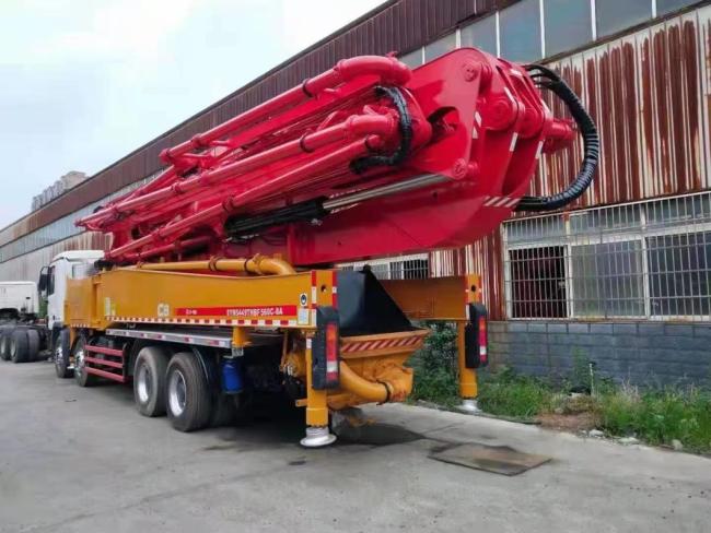 2012 Second Hand 52m Truck Mounted Pump Mercedes Benz