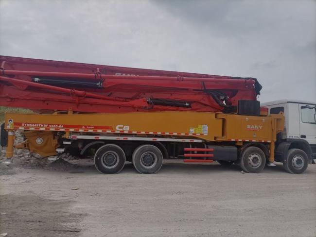 2012 Second Hand 52m Truck Mounted Pump Mercedes Benz
