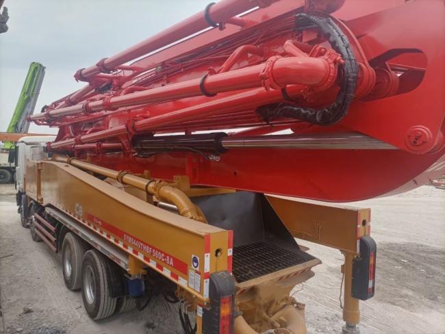 2012 Second Hand 52m Truck Mounted Pump Mercedes Benz