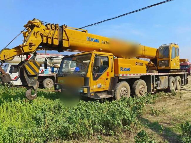 All-Terrain Crane 50ton Used Crane Construction Equipment Used Truck Crane