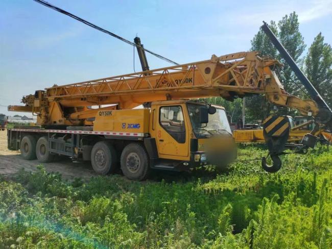 All-Terrain Crane 50ton Used Crane Construction Equipment Used Truck Crane