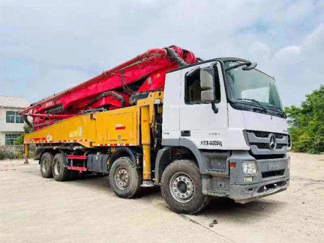 2019 Mobile Pipeline Concrete Pump 56m Cement Pump