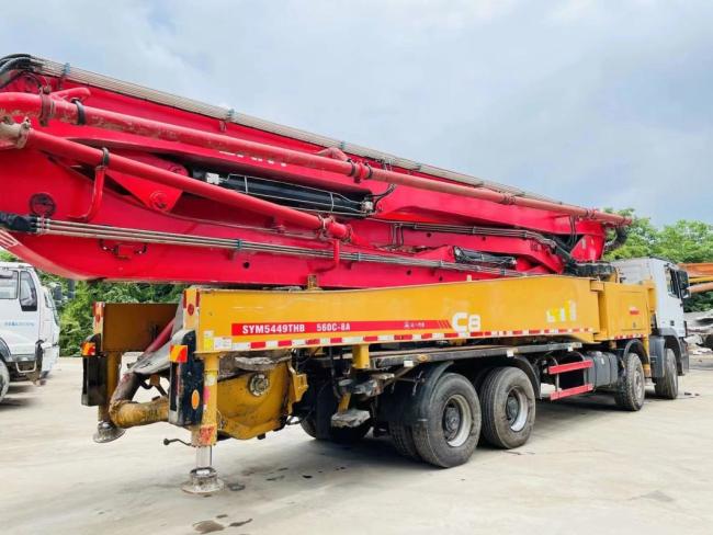 2019 Mobile Pipeline Concrete Pump 56m Cement Pump