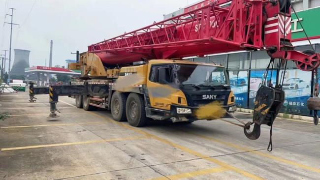 2018 Terrian Mobile Crane 80ton Construction Equipment Heavy Equipment Truck-Mounted Telescopic Crane