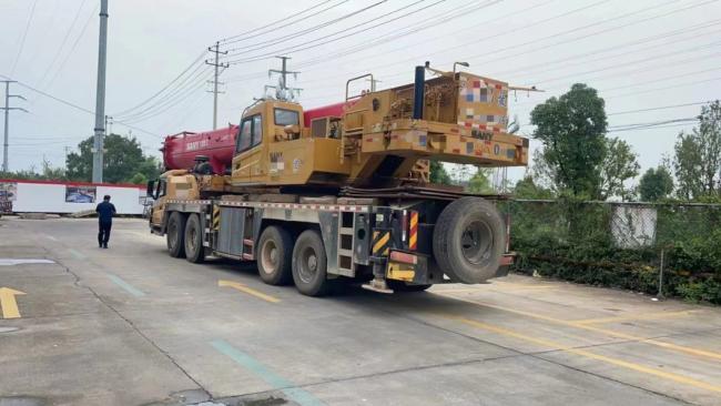 2018 Terrian Mobile Crane 80ton Construction Equipment Heavy Equipment Truck-Mounted Telescopic Crane