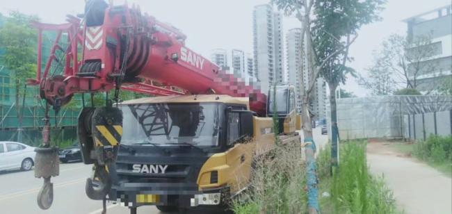 90% Near New Condition 2019 200c5 20t Truck Crane Hydraulic Crane Construction Machine for Sale