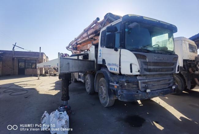 2014 Zoomlion 56m Concrete Boom Pump Cement Pump