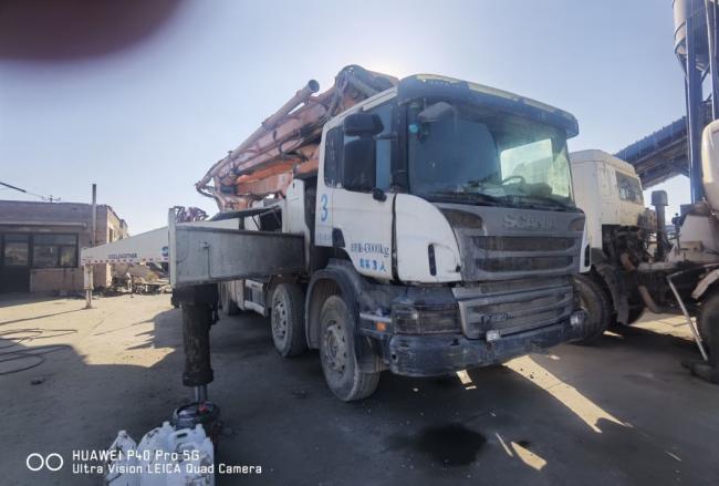 2014 Zoomlion 56m Concrete Boom Pump Cement Pump