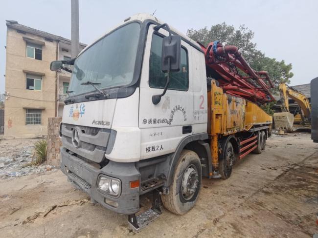 2014 Used Concrete Boom Pump 52m with Mercedes Benz