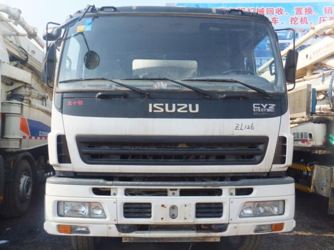 2009 Zoomlion 37m Used Concrete Pump Truck Concrete Pump