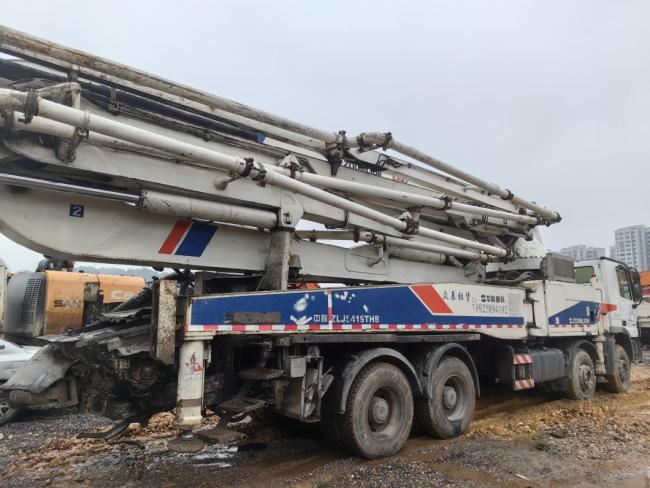 2011 Sy Used Heavy Quipment Concrete Pump Truck 46m
