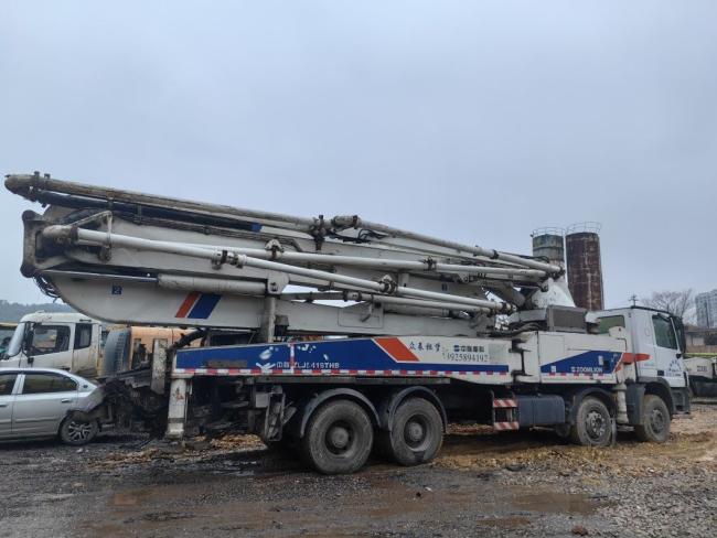 2011 Sy Used Heavy Quipment Concrete Pump Truck 46m