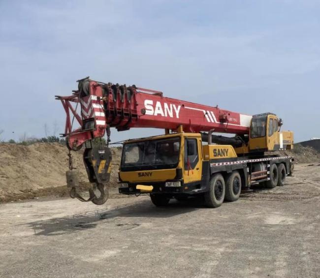 75 Tons Used Truck Crane Truck Mounted Telescopic Crane Heavy Equipment