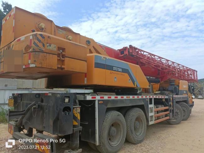 2015 Top Brand Good Original Condition 75t Truck Crane Mobile Crane High Quality for Sale at Good Price