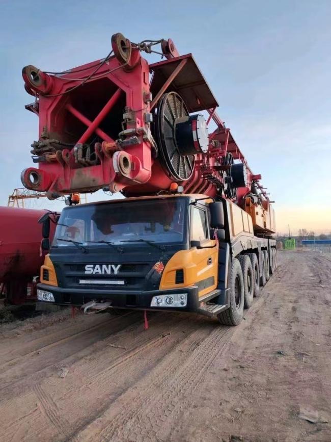 All-Terrain 100ton Mobile Crane Construction Machinery Used Truck Crane Lifting Equipment Heavy Equipment
