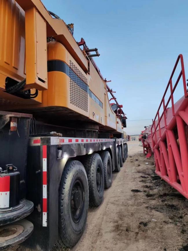 All-Terrain 100ton Mobile Crane Construction Machinery Used Truck Crane Lifting Equipment Heavy Equipment