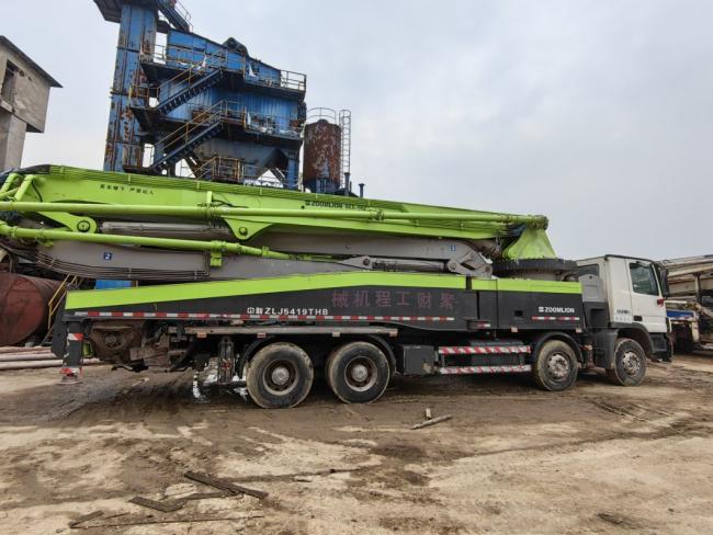 2013 Zoomliom 52m Concrete Boom Pump Putzmeister Mercedes Benz