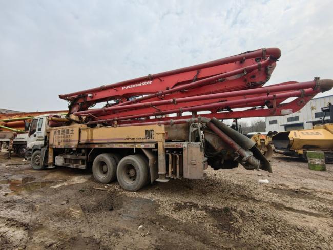 2007 Putzmeister Concrete Boom Pump Used Heavy Equipment
