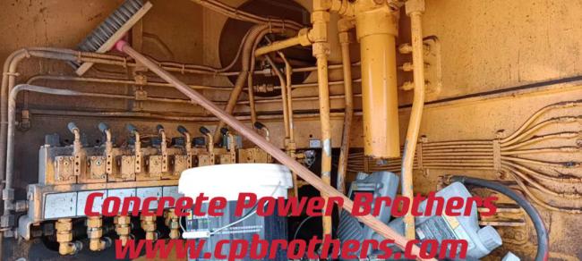 2014 Putzmeister 56m Concrete Pump on Benz Mercedes Chasssis Good Original Condition