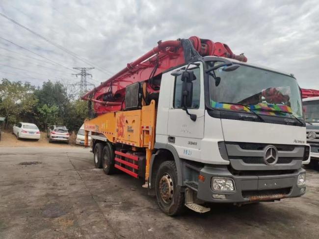 2013 Suny 49m Truck Mounted Concrete Pump on Benz