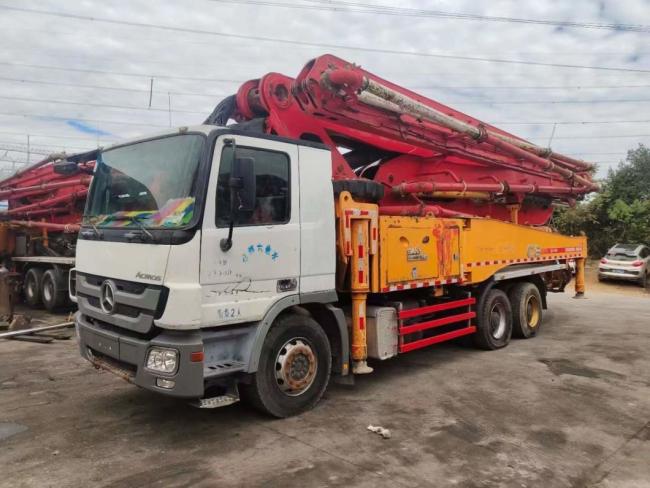 2013 Suny 49m Truck Mounted Concrete Pump on Benz