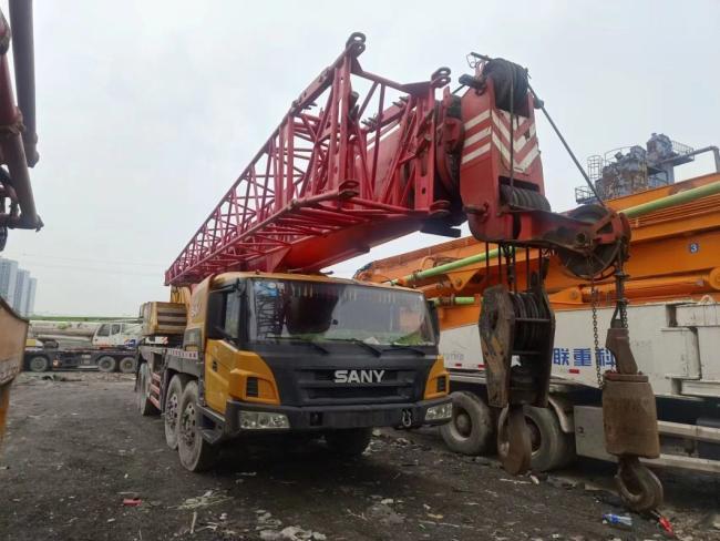 2015 Sy Used 75ton Truck Crane Construction Machinery Mobile Crane