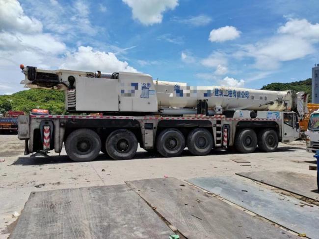 in 2012, Terex 350 Ton Truck Crane Benz Dual Engine System Was Sold
